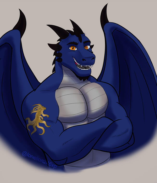 Blue dragon
